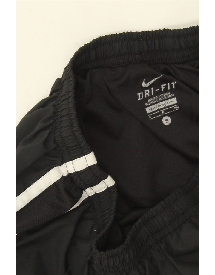 Nike Womens Dri Fit Sport Shorts UK 8 Small  Black Polyester