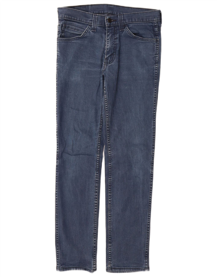 Levi's Mens Slim Jeans W30 L30 Blue Cotton