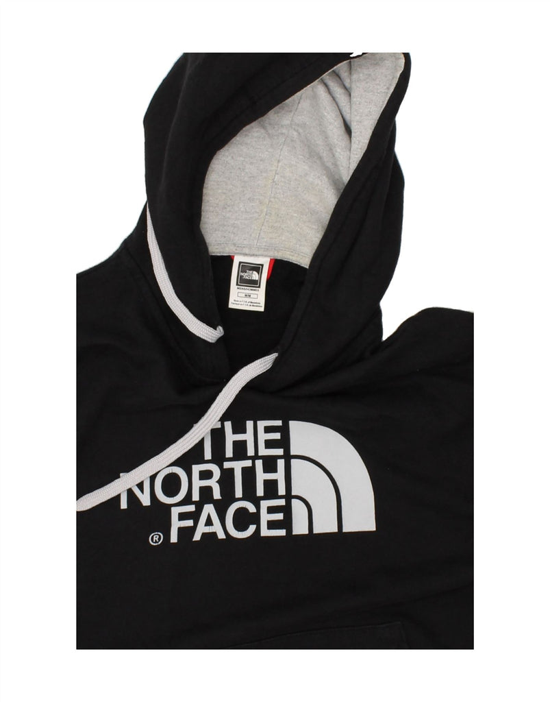 THE NORTH FACE Mens Graphic Hoodie Jumper Medium Black Cotton | Vintage The North Face | Thrift | Second-Hand The North Face | Used Clothing | Messina Hembry 