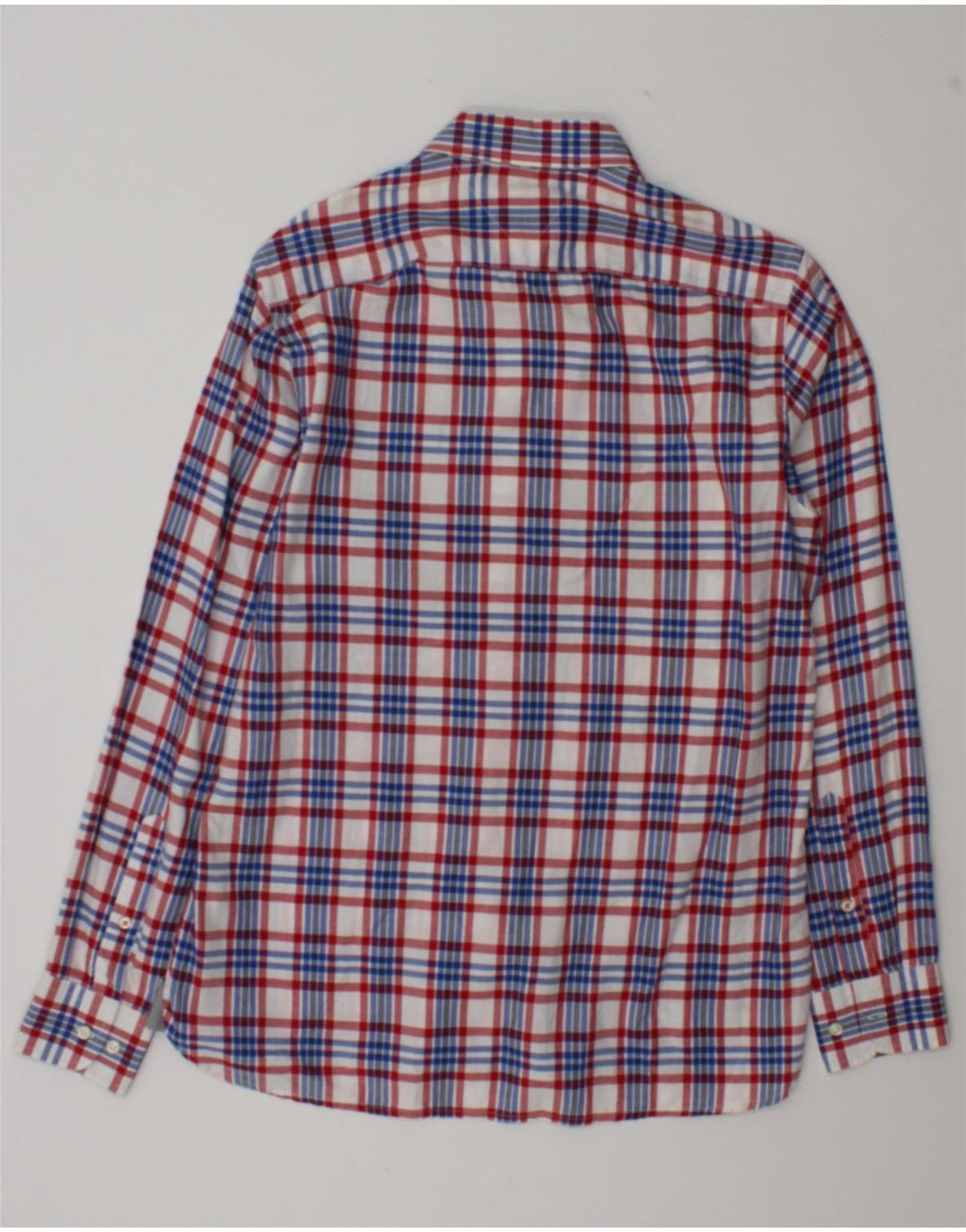 Tommy Hilfiger Mens Custom Fit Shirt Small Multicoloured Check Cotton