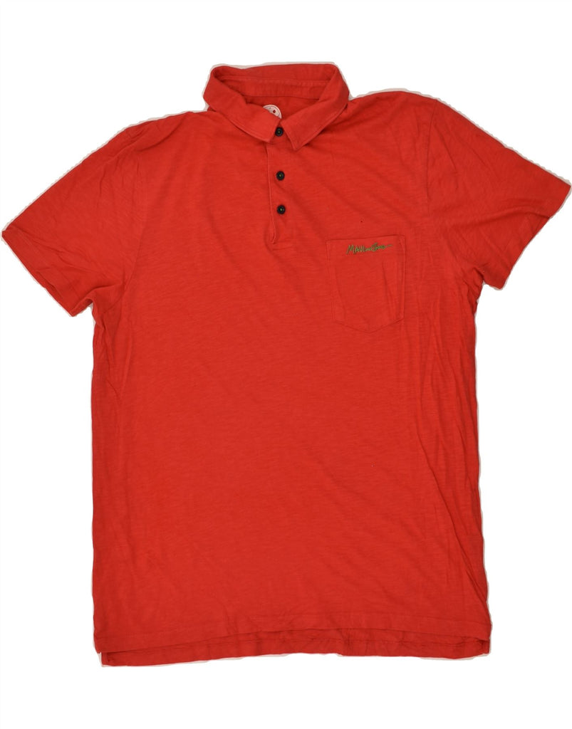 MAUI AND SONS Mens Polo Shirt 2XL Red Cotton | Vintage Maui and Sons | Thrift | Second-Hand Maui and Sons | Used Clothing | Messina Hembry 