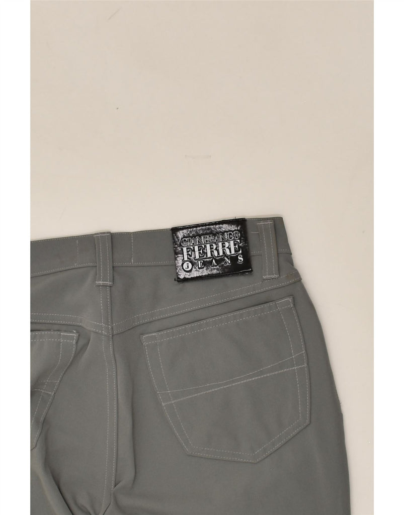 GIANFRANCO FERRE Mens Tapered Casual Trousers IT 46 Small  W32 L34  Grey | Vintage Gianfranco Ferre | Thrift | Second-Hand Gianfranco Ferre | Used Clothing | Messina Hembry 