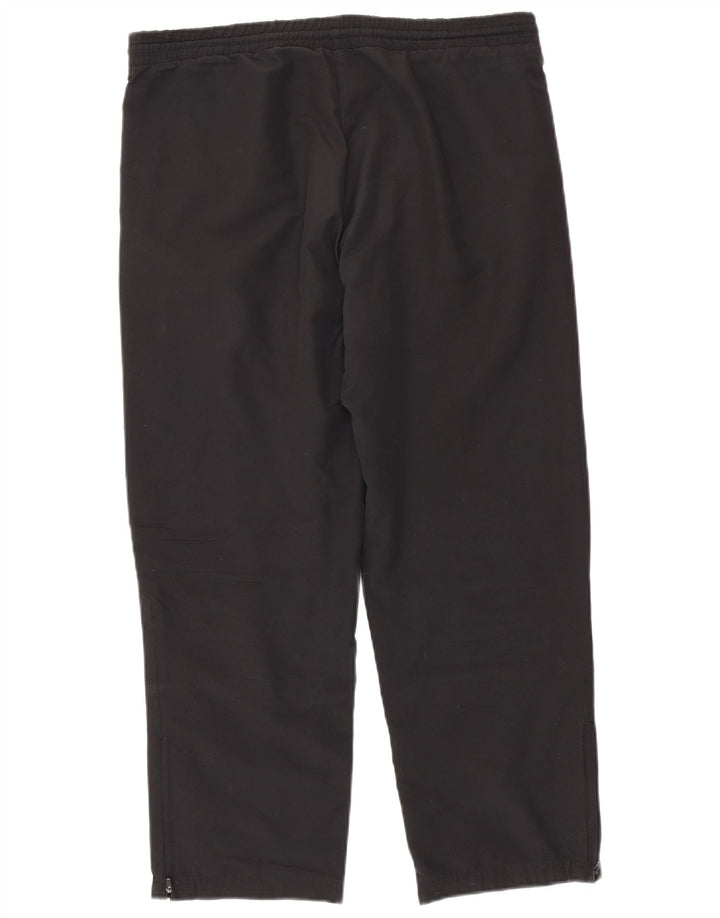 Adidas Womens Tracksuit Trousers UK 14 Medium Black Polyester