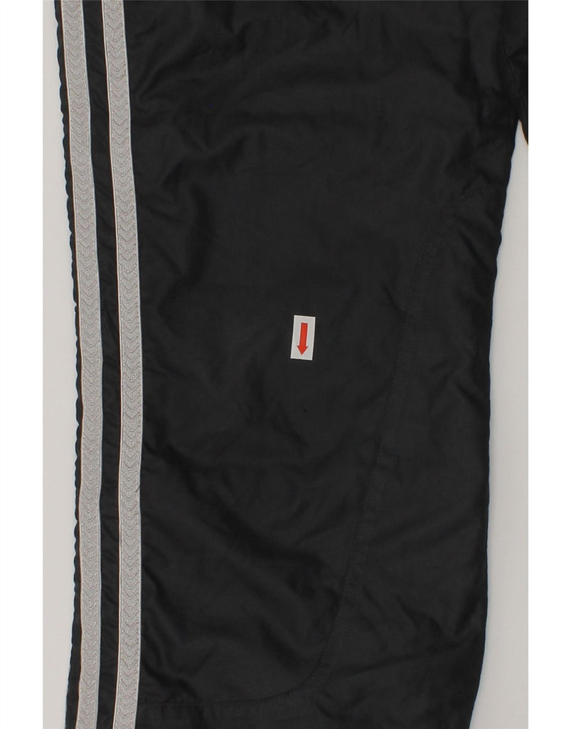 ADIDAS Boys Tracksuit Trousers 5-6 Years Black Polyester | Vintage Adidas | Thrift | Second-Hand Adidas | Used Clothing | Messina Hembry 