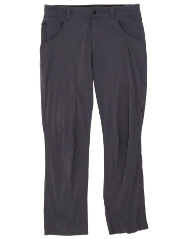 Berghaus Womens Straight Casual Trousers W32 L30 Navy Blue Polyamide