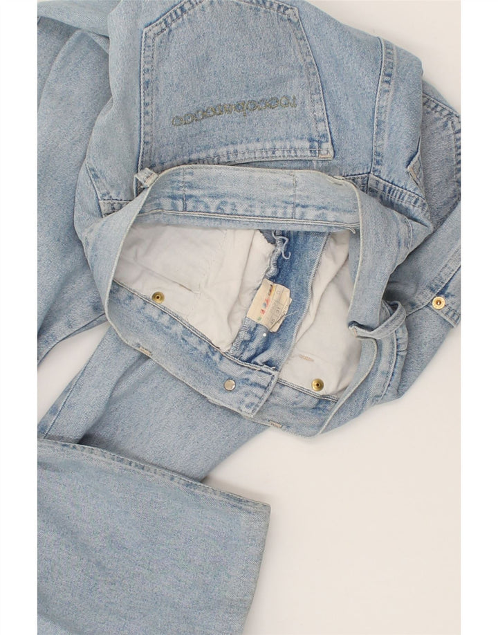 ROCCOBAROCCO Womens High Rise Slim Jeans W31 L28 Blue Cotton Vintage Roccobarocco and Second-Hand Roccobarocco from Messina Hembry 