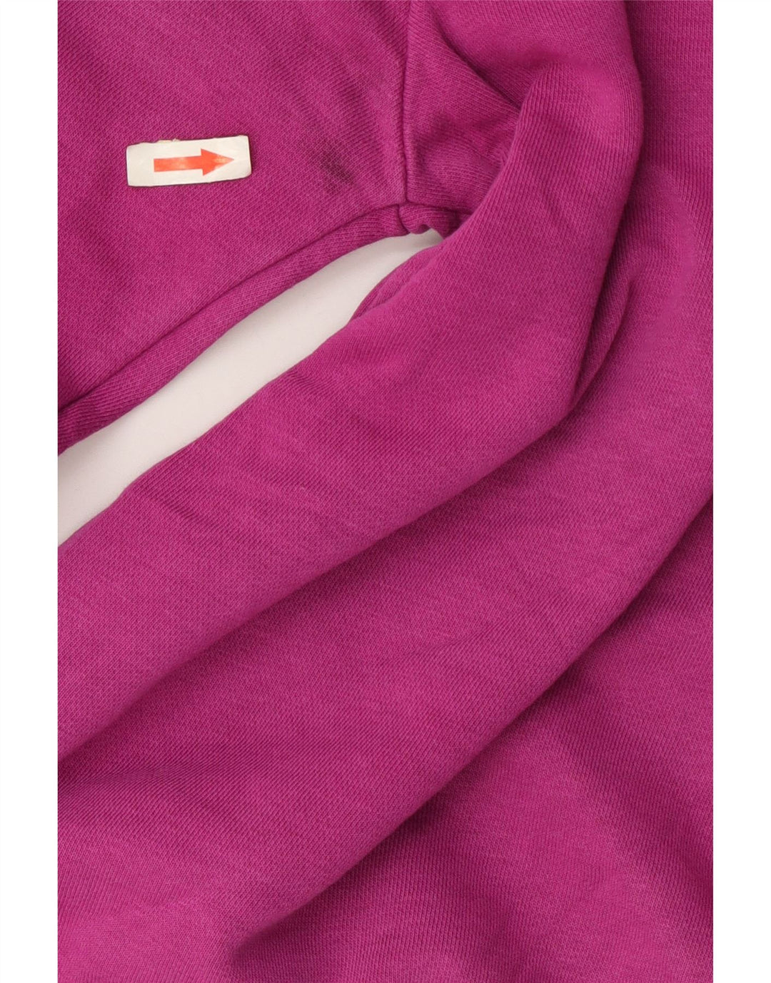 Nike Womens Oversized Sweatshirt Jumper UK 10 Small Pink Cotton