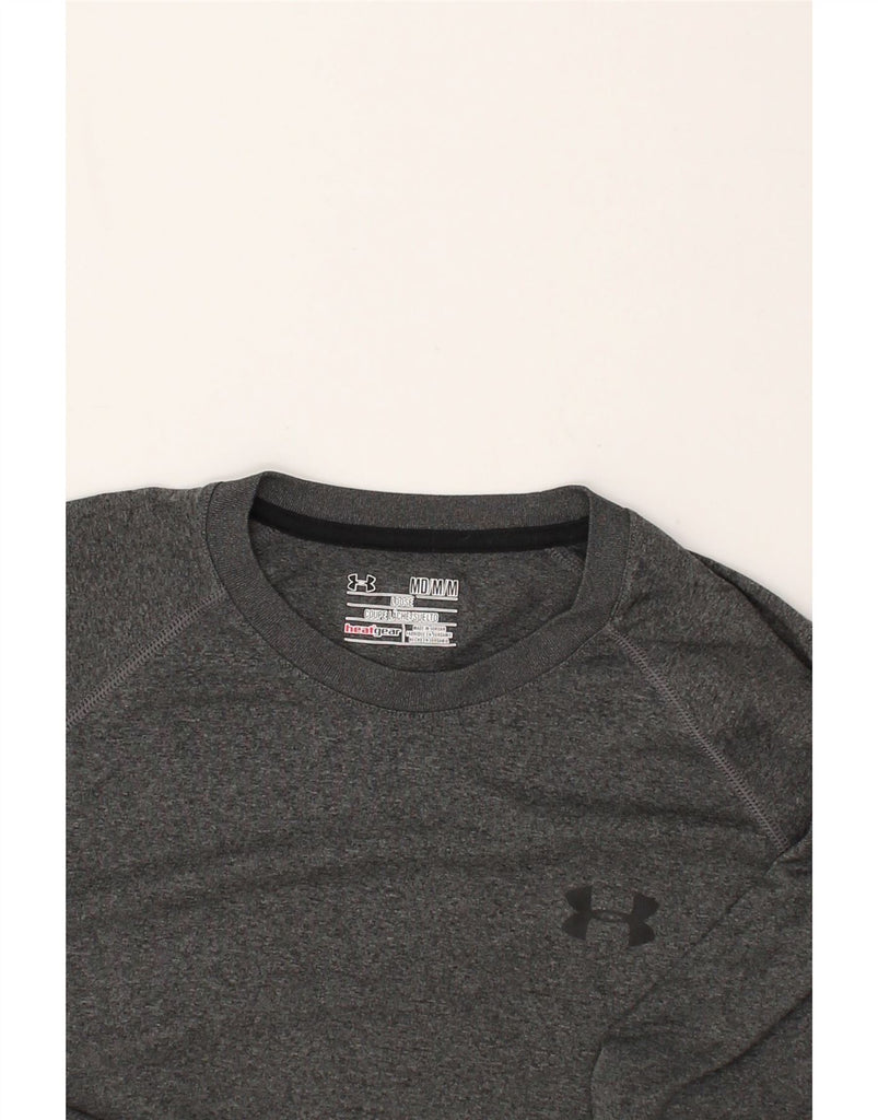 UNDER ARMOUR Mens T-Shirt Top Medium Grey Flecked | Vintage Under Armour | Thrift | Second-Hand Under Armour | Used Clothing | Messina Hembry 