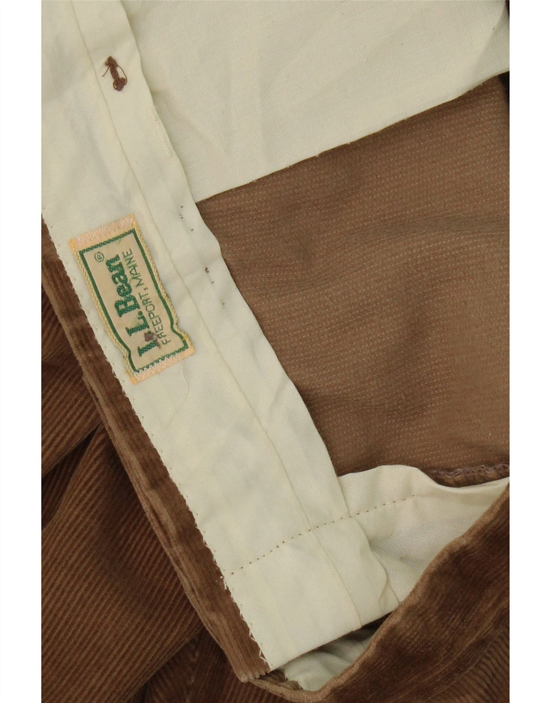 L.L.BEAN Womens Straight Corduroy Trousers W38 L32 Beige Vintage L.L.Bean and Second-Hand L.L.Bean from Messina Hembry 