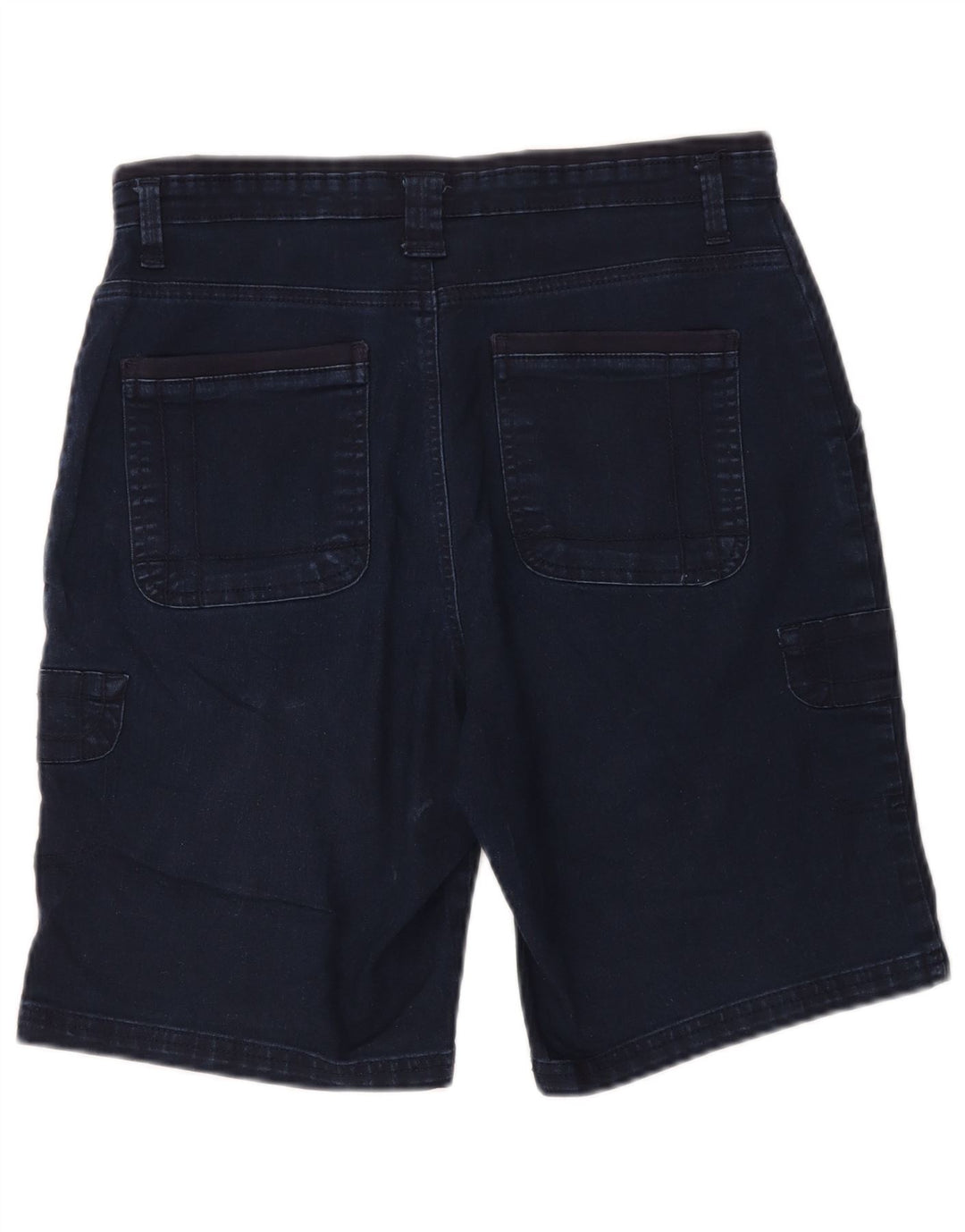 LEE Mens Platinum Label Denim Cargo Shorts W32 Medium Navy Blue