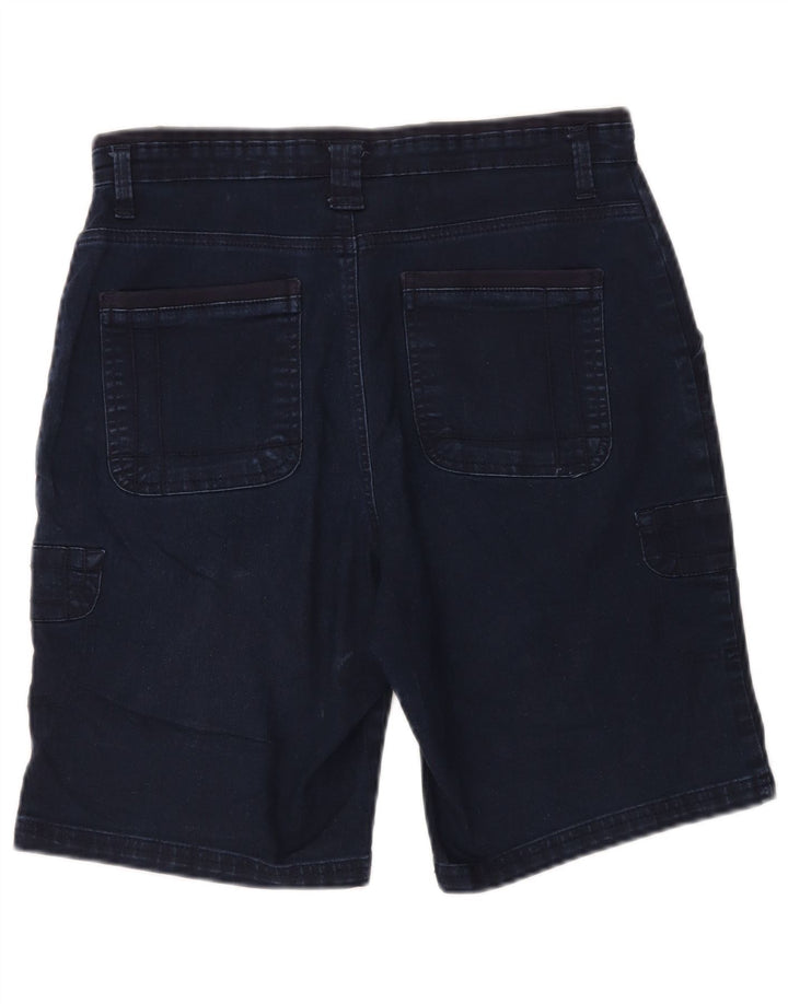 LEE Mens Platinum Label Denim Cargo Shorts W32 Medium Navy Blue