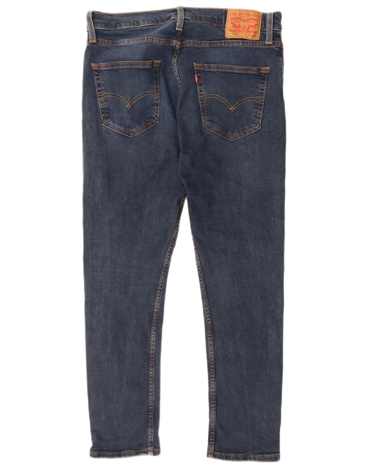 Levi's Mens 512 Slim Tapered Jeans W34 L30 Blue Cotton