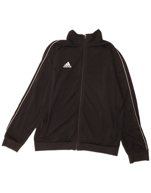 ADIDAS Mens Tracksuit Top Jacket XL Black