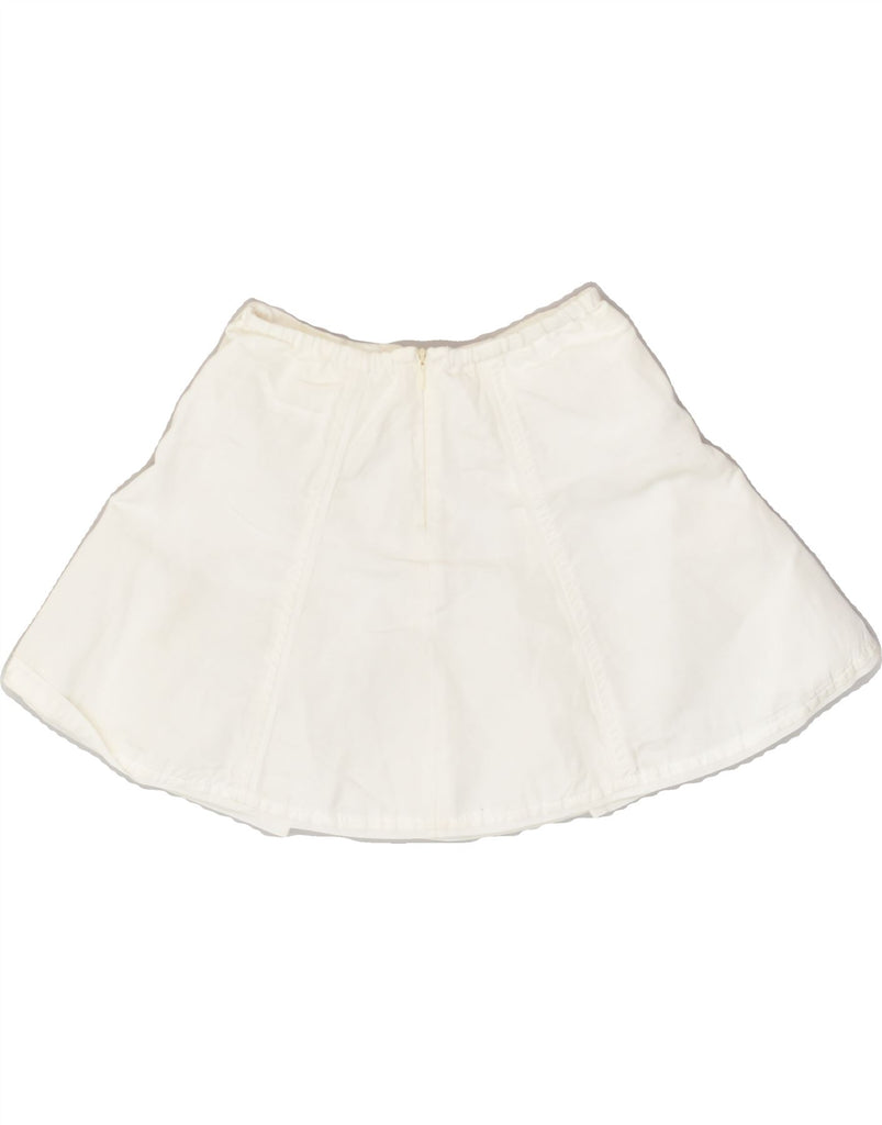 VINTAGE Girls A-Line Skirt 4-5 Years W20 White | Vintage Vintage | Thrift | Second-Hand Vintage | Used Clothing | Messina Hembry 