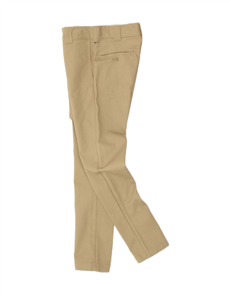 DICKIES Mens Slim Chino Trousers W30 L30 Beige Cotton | Vintage Dickies | Thrift | Second-Hand Dickies | Used Clothing | Messina Hembry 