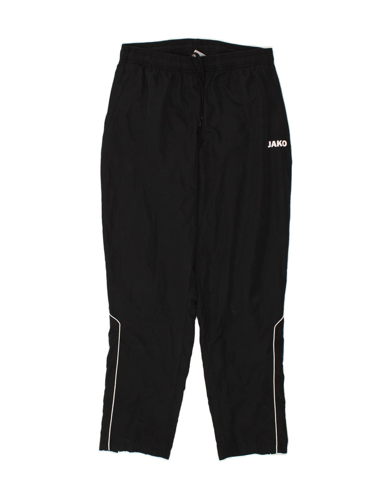 JAKO Mens Tracksuit Trousers Small Black Polyester | Vintage Jako | Thrift | Second-Hand Jako | Used Clothing | Messina Hembry 