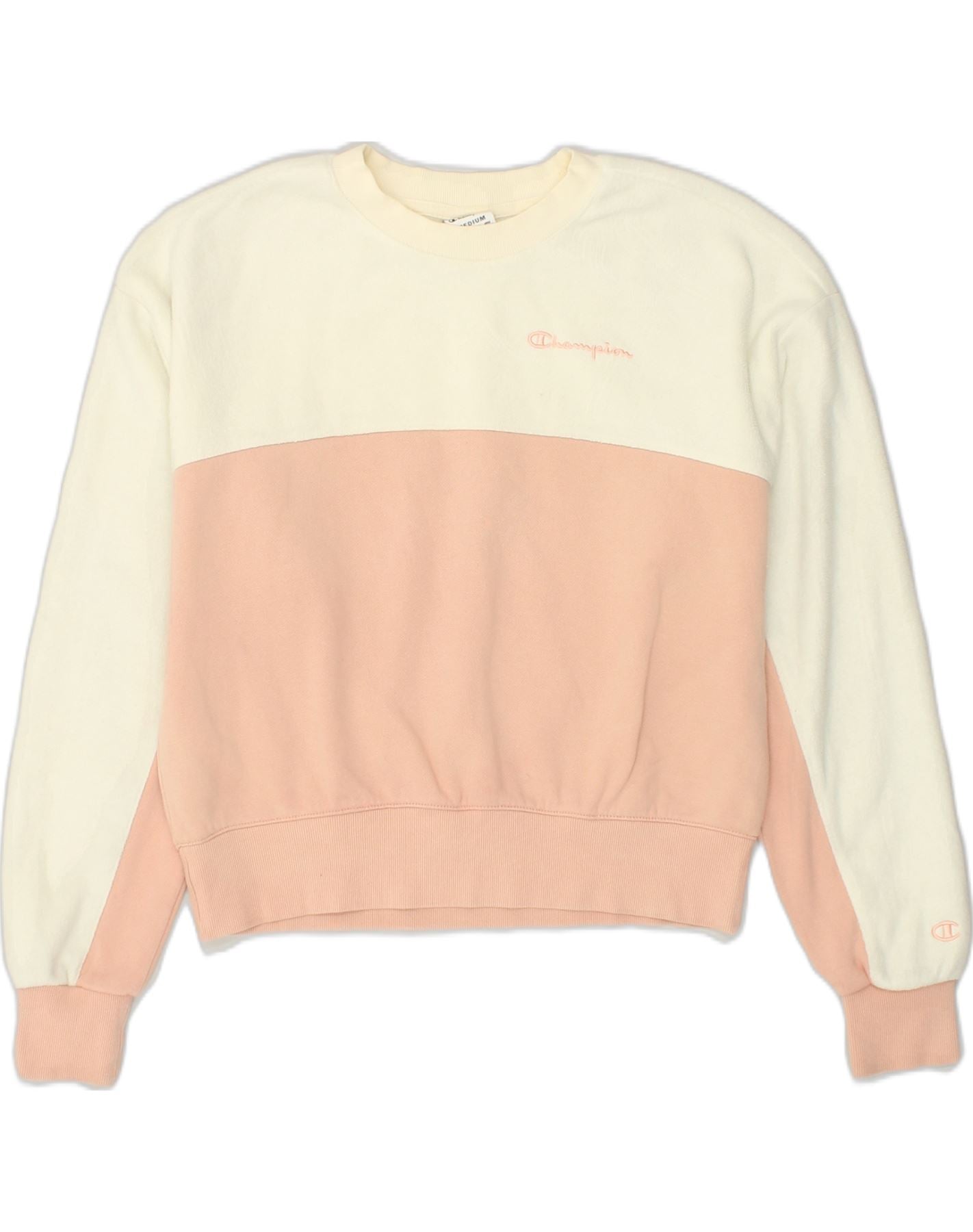 Beige sale champion sweatshirt