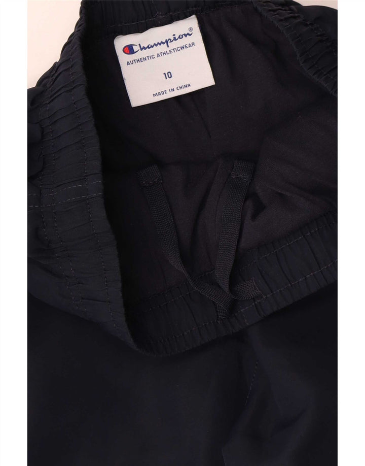 Champion Boys Tracksuit Trousers 9-10 Years  Navy Blue Polyester
