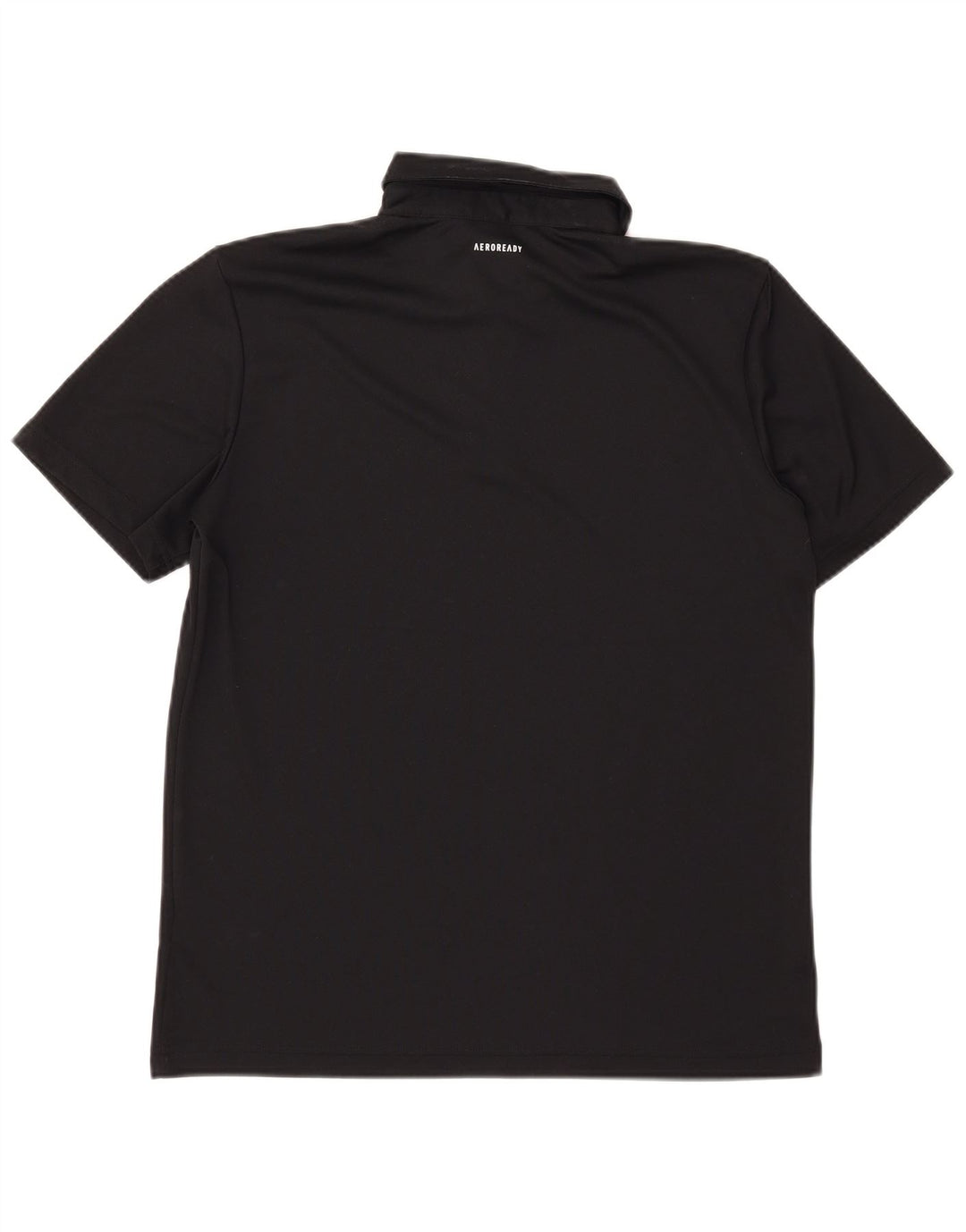 Adidas Mens Aeroready Polo Shirt Medium Black Polyester