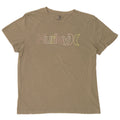 HURLEY Womens Graphic T-Shirt Top UK 14 Medium Khaki