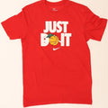 NIKE Mens Dri Fit Graphic T-Shirt Top Small Red Cotton Vintage Nike and Second-Hand Nike from Messina Hembry 