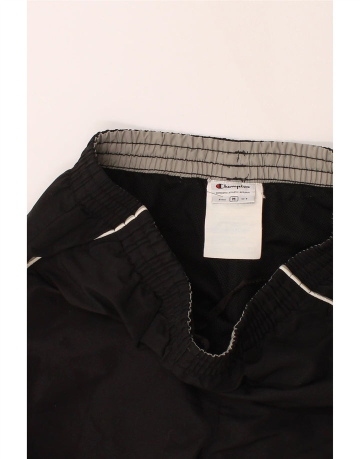 CHAMPION Mens Tracksuit Trousers Medium  Black Vintage Champion and Second-Hand Champion from Messina Hembry 
