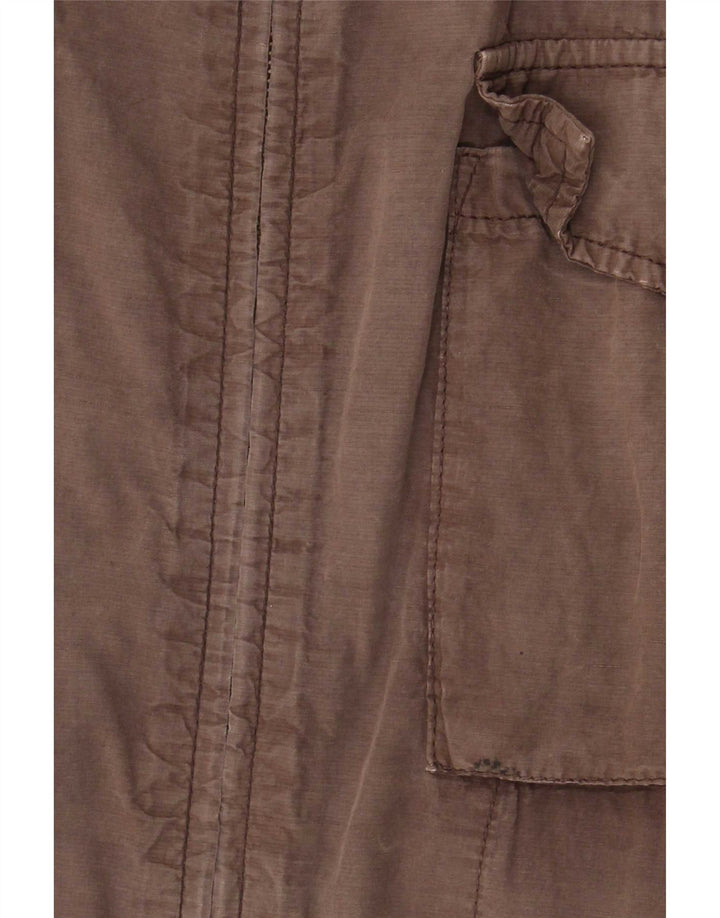 Marlboro Classics Mens Utility Jacket EU 52 XL Grey Cotton