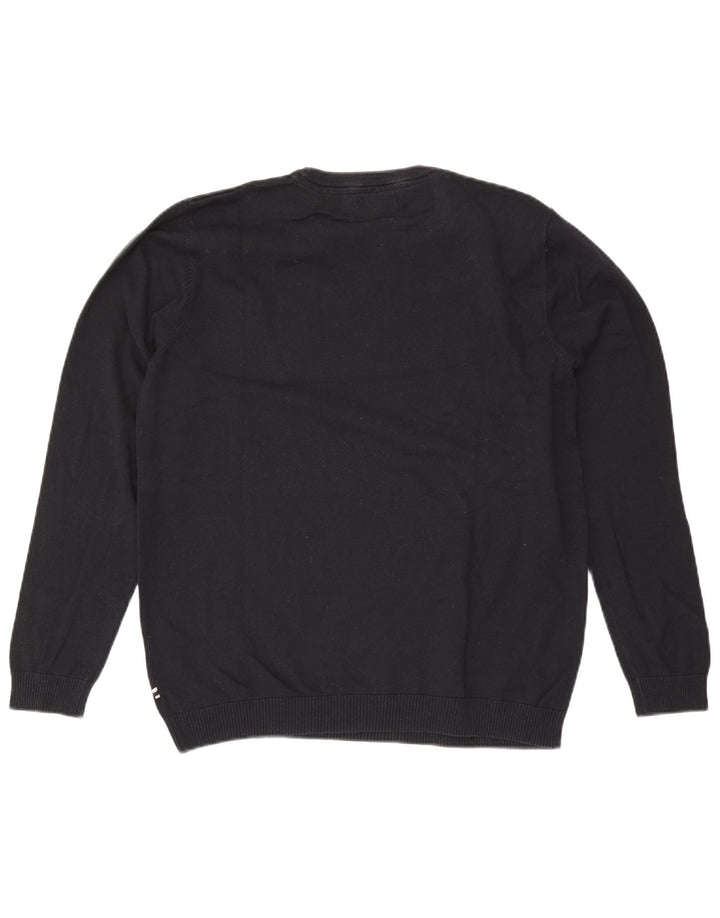 Jack & Jones Mens Crew Neck Jumper Sweater XL Navy Blue
