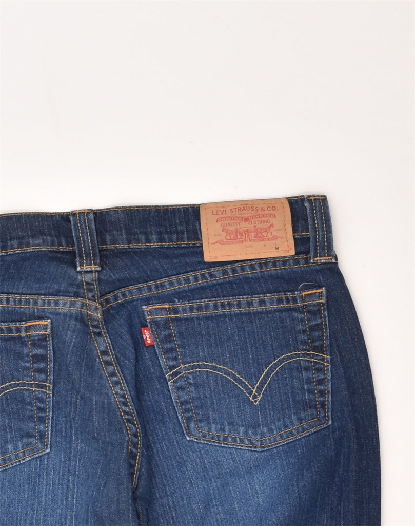 LEVI'S Womens Low Slouch Slim Jeans Medium W32 L33 Blue Cotton | Vintage Levi's | Thrift | Second-Hand Levi's | Used Clothing | Messina Hembry 