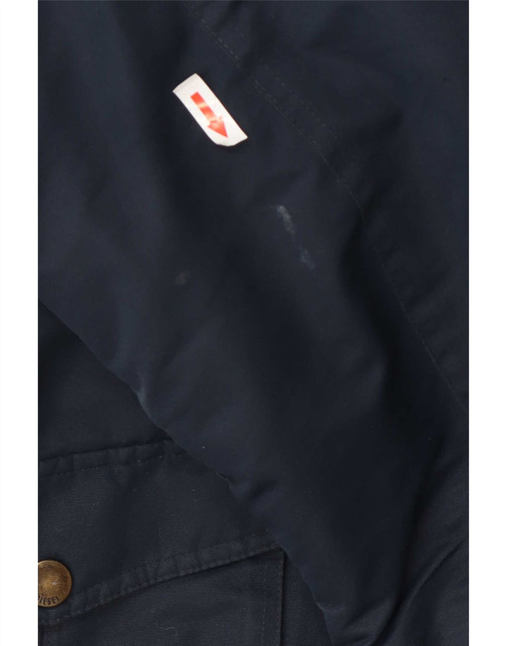 Diesel Boys Hooded Padded Jacket 13-14 Years Navy Blue Polyester
