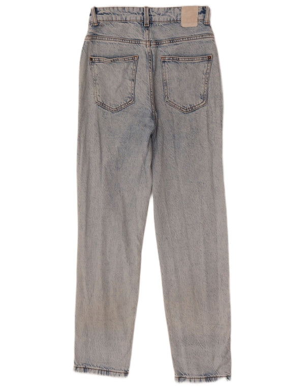 Zara Womens Tapered Jeans EU 34 2XS W24 L28 Blue