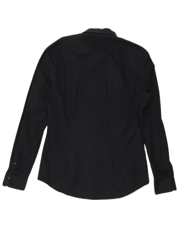Gaudi Mens Shirt XL Black Cotton
