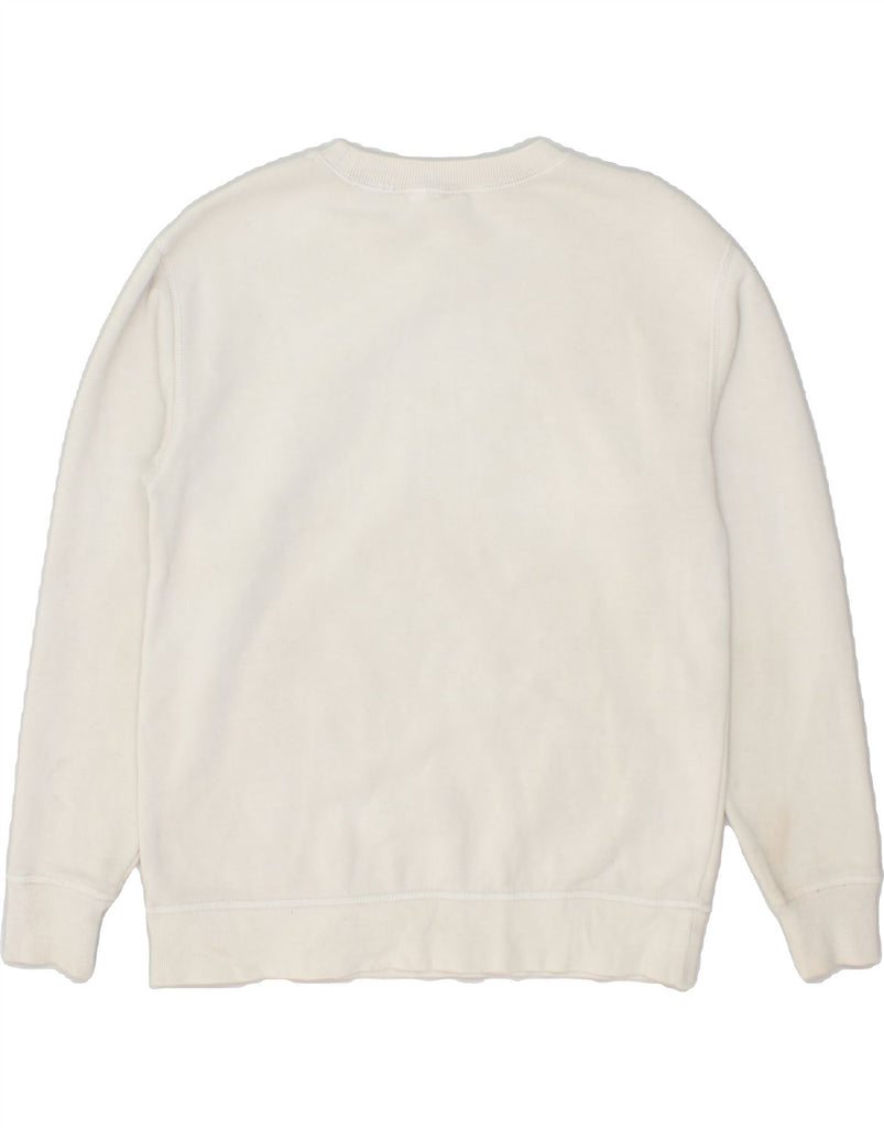 VANS Mens Graphic Sweatshirt Jumper XS White | Vintage Vans | Thrift | Second-Hand Vans | Used Clothing | Messina Hembry 