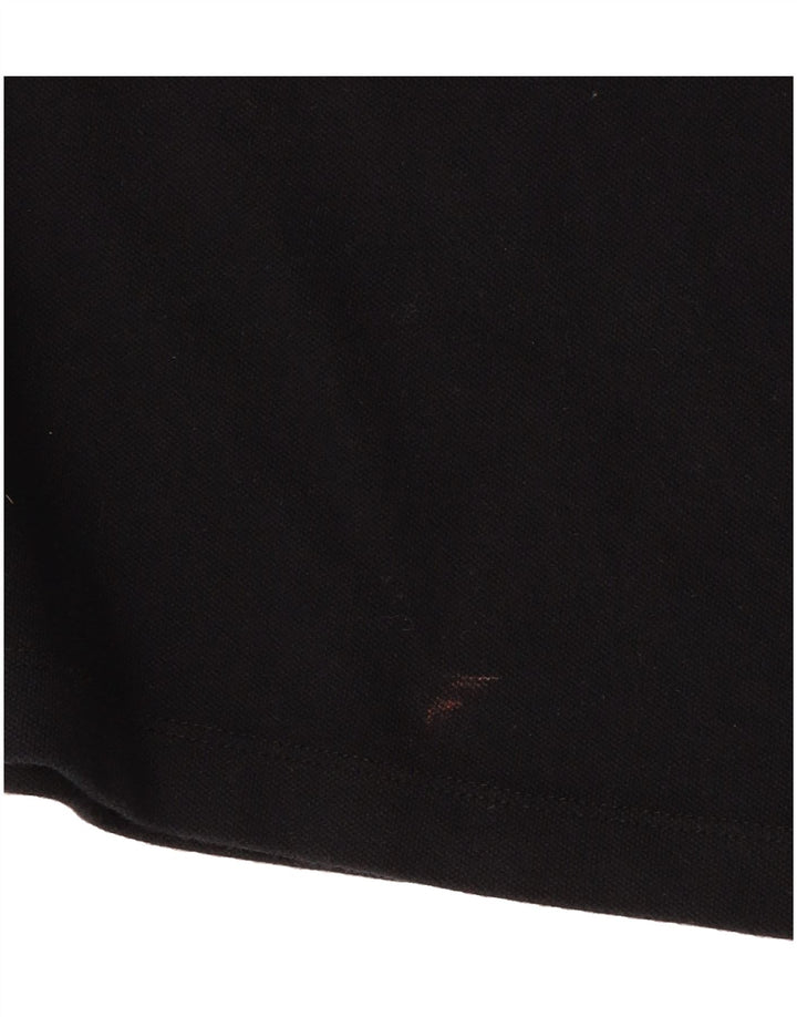CALVIN KLEIN Mens Polo Shirt 2XL Black Cotton Vintage Calvin Klein and Second-Hand Calvin Klein from Messina Hembry 