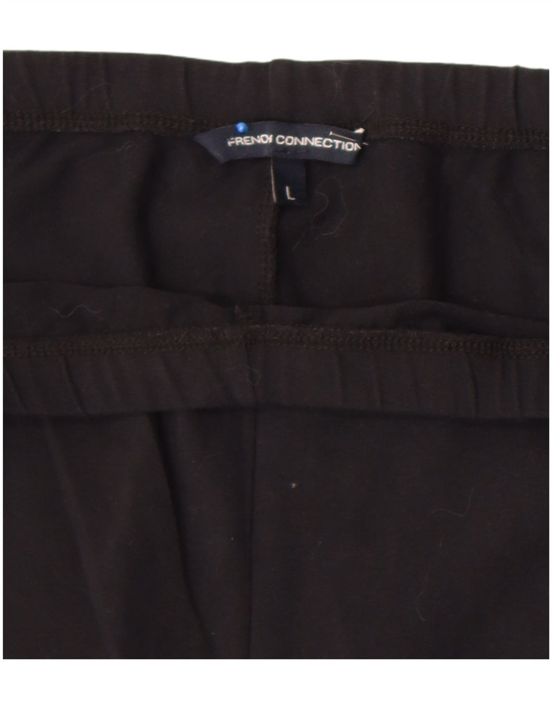 French Connection Womens Leggings UK 14 Large  Black Floral