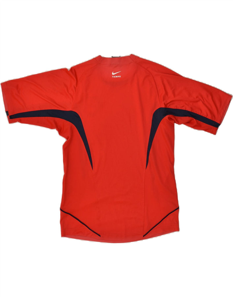 NIKE Mens Fit Dry T-Shirt Top UK 34/36 Small Red Polyester | Vintage Nike | Thrift | Second-Hand Nike | Used Clothing | Messina Hembry 