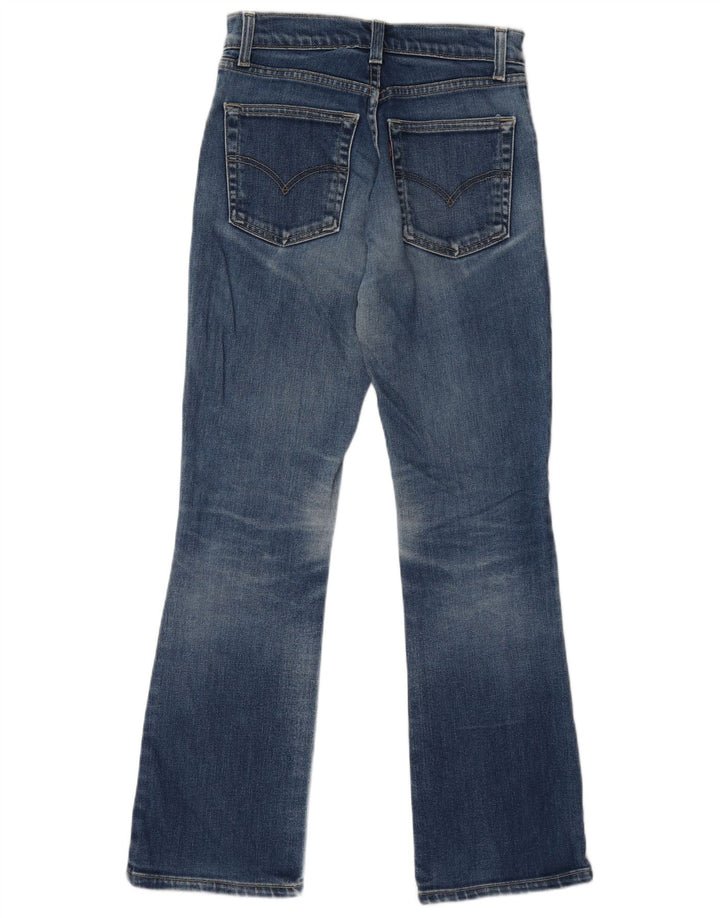 Levi's Womens Bootcut Jeans W27 L32 Blue Cotton