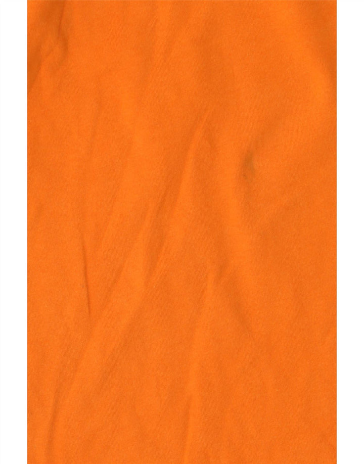 Sergio Tacchini Mens Polo Shirt Medium Orange