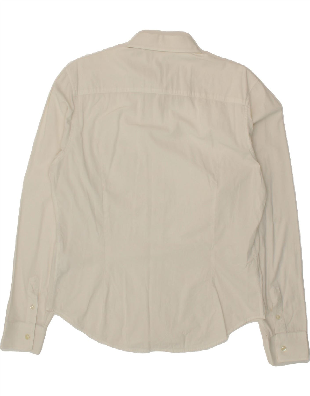 CALVIN KLEIN JEANS Mens Shirt Large White Cotton Vintage Calvin Klein Jeans and Second-Hand Calvin Klein Jeans from Messina Hembry 
