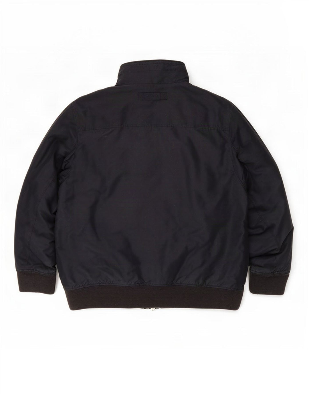 Gant Mens Bomber Jacket UK 44 2XL Navy Blue Polyester