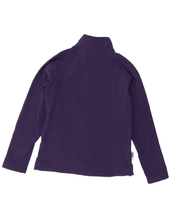 Mountain Warehouse Womens Tracksuit Top Jacket UK 10 Small Purple