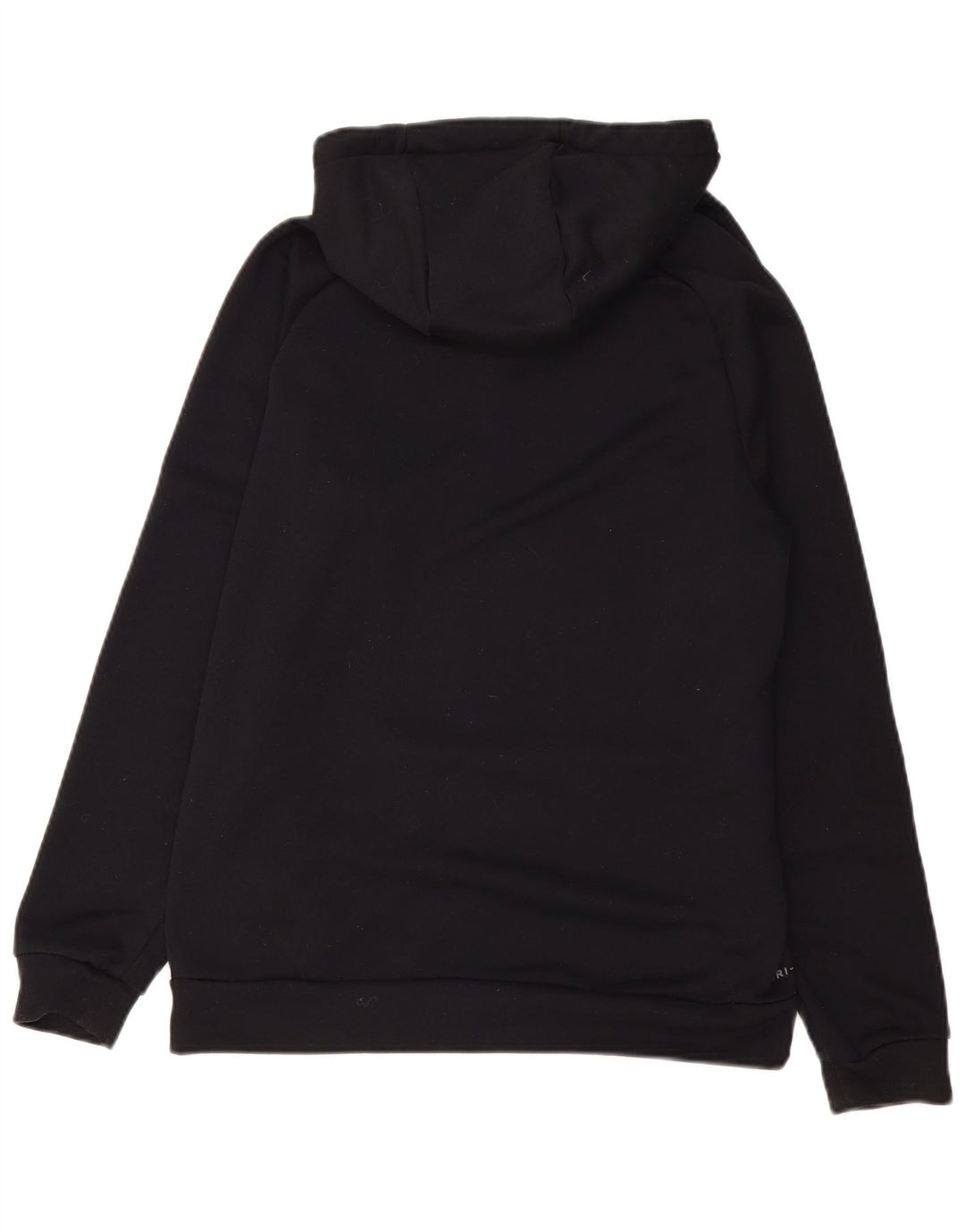 Nike Mens Dri Fit Graphic Hoodie Jumper Medium Black Polyester