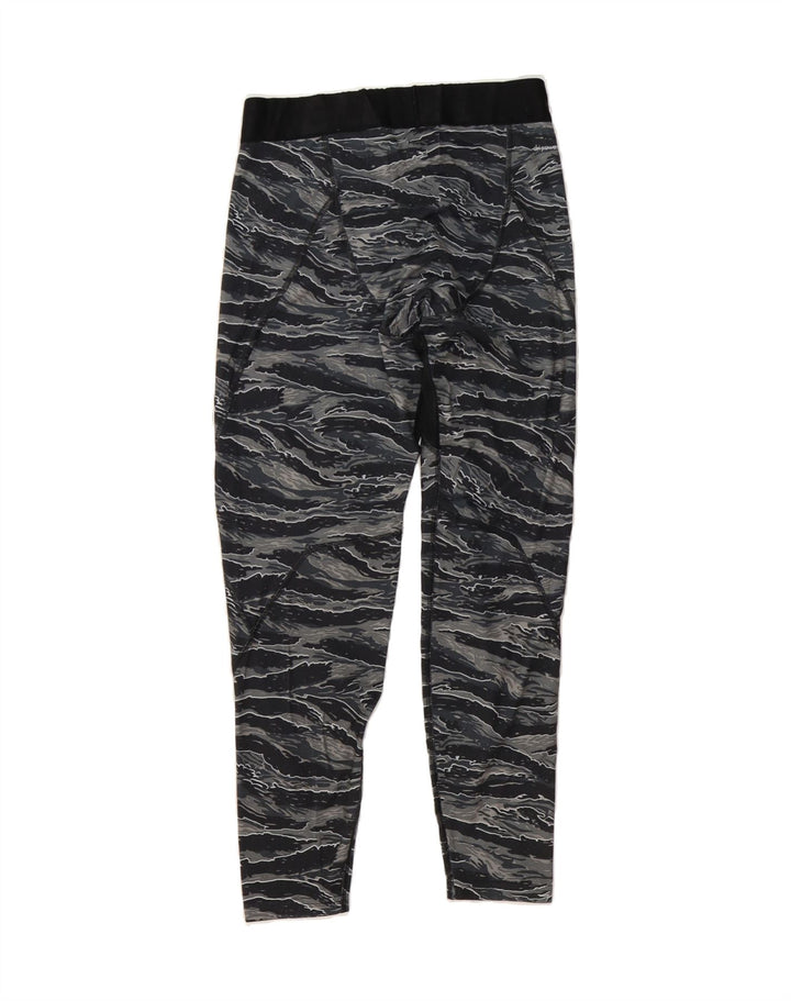 RUSSELL ATHLETIC Mens Leggings Large Black Animal Print Polyester Vintage Russell Athletic and Second-Hand Russell Athletic from Messina Hembry 
