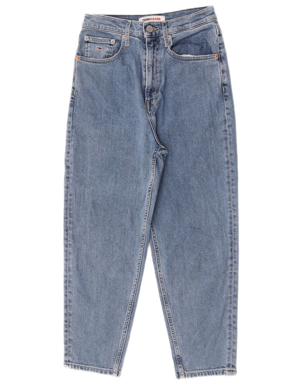 Tommy Hilfiger Mens High Waist Cropped Jeans W27 L23 Blue