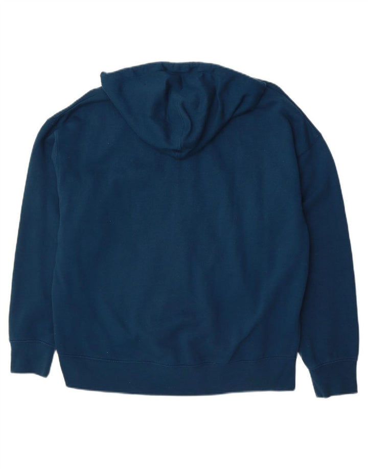 LEVI'S Mens Zip Hoodie Sweater Small Navy Blue Cotton