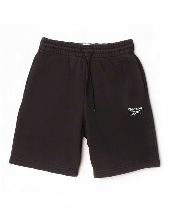 Reebok Mens Sport Shorts XS Black Cotton