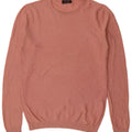 Zara Mens Crew Neck Jumper Sweater Medium Pink Acrylic