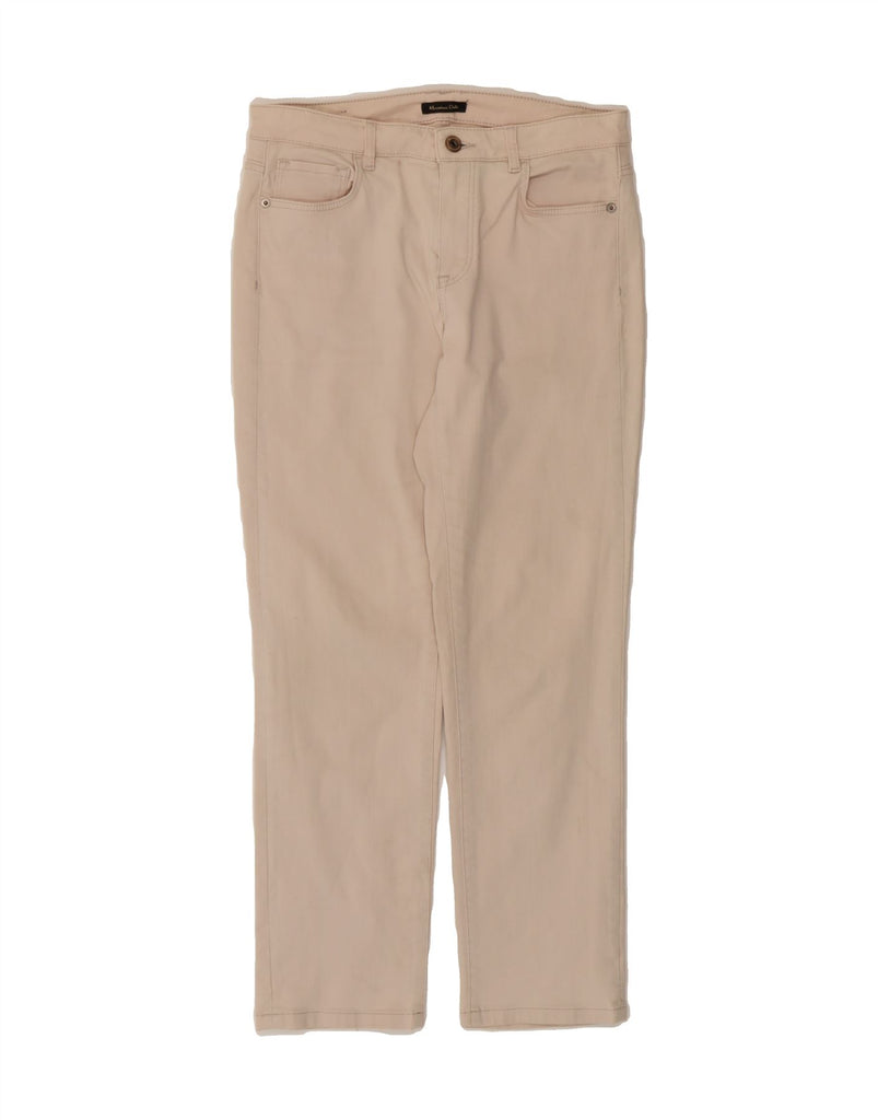 MASSIMO DUTTI Womens Slim Jeans EU 36 XS W26 L26 Beige Vintage Massimo Dutti and Second-Hand Massimo Dutti from Messina Hembry 
