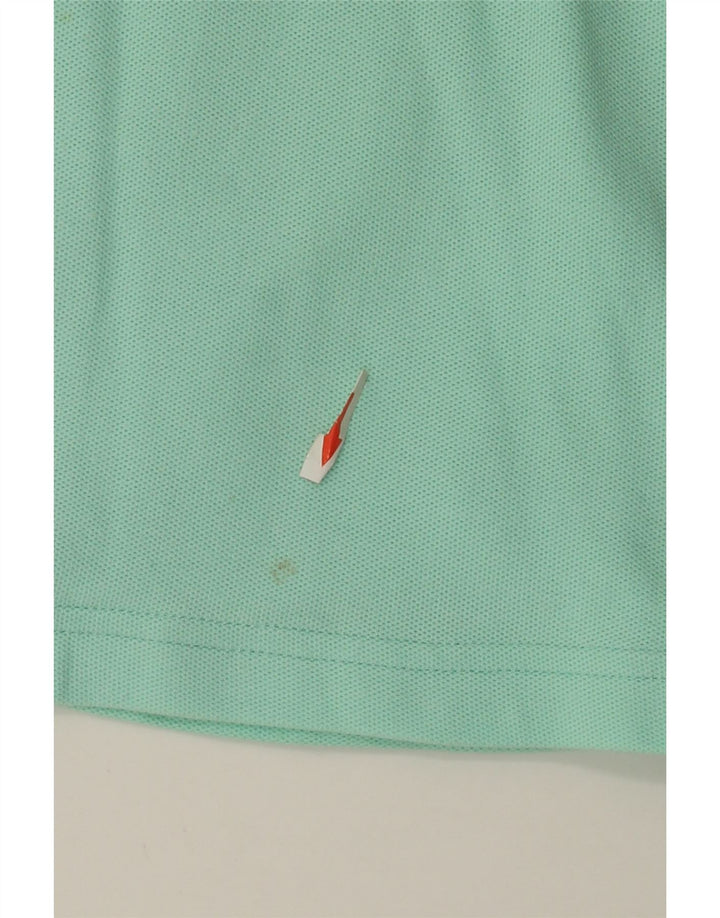 Fila Womens Polo Shirt IT 50 XL Green Cotton