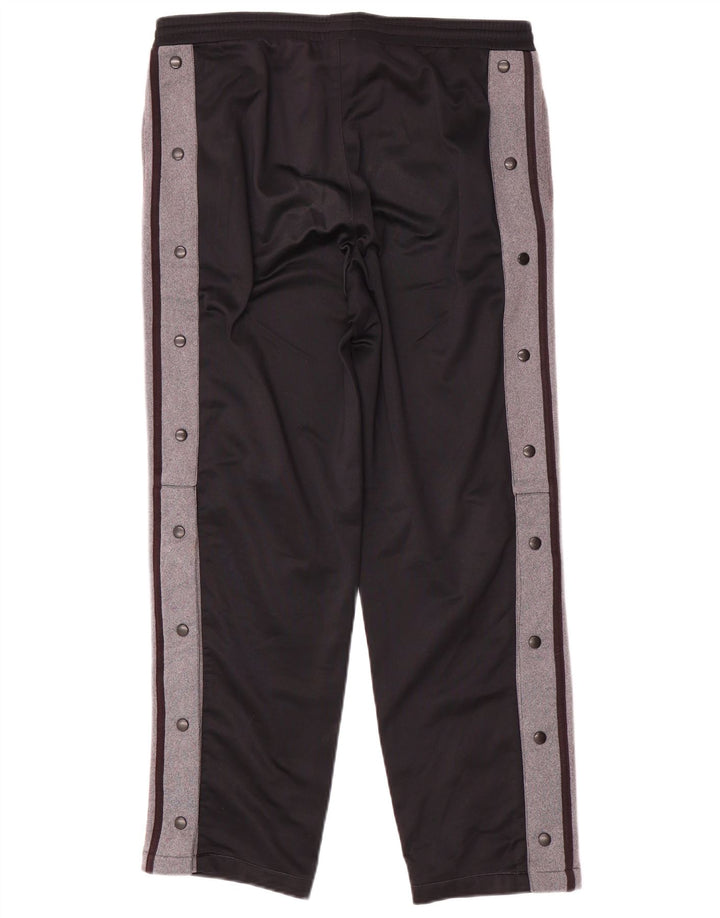 LOTTO Mens Graphic Full Tracksuit Small  Black Colourblock Polyester